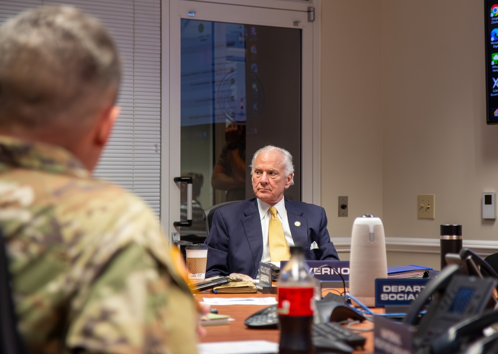 USACE South Atlantic Division Commander Meets with Stakeholders Following Hurricane Helene