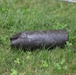 Civil War-era-style artillery shell at Fort McCoy