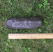 Civil War-era-style artillery shell at Fort McCoy