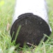 Civil War-era-style artillery shell at Fort McCoy