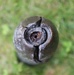 Civil War-era-style artillery shell at Fort McCoy