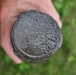 Civil War-era-style artillery shell at Fort McCoy