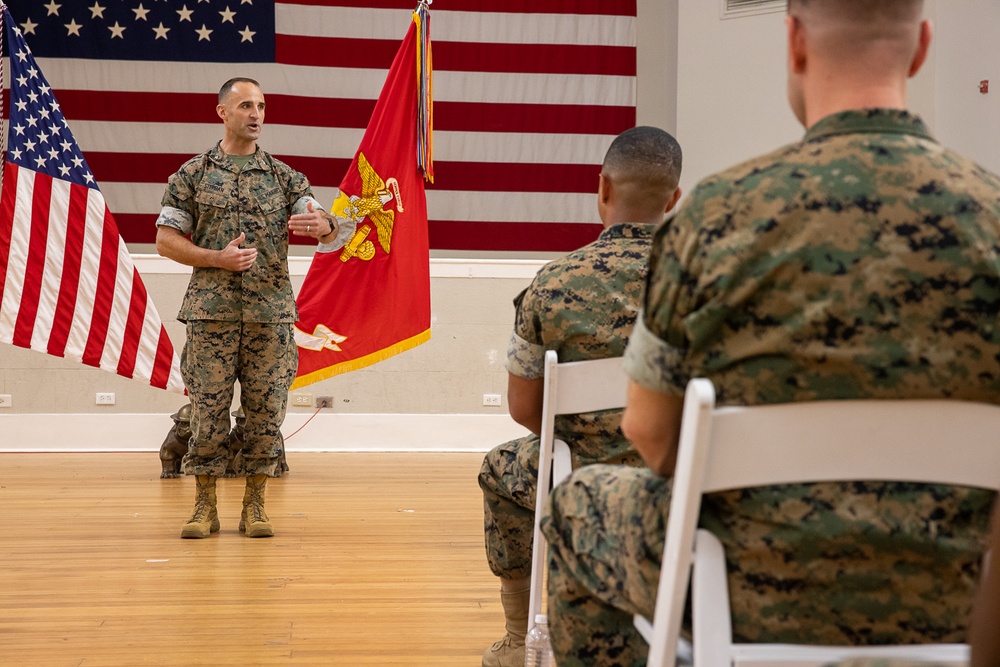 Sgt. Maj. Michael A. Collins Relief and Appointment