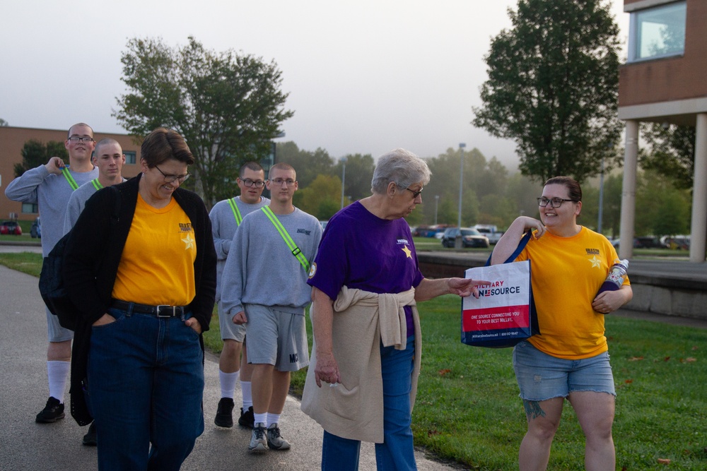 Suicide Awareness Walk offers quiet space durning Gold Star Weekend in West Virginia