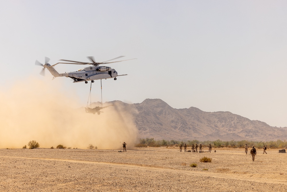 8th Engineer Support Battalion Conducts Helicopter Support Team operations during Weapons and Tactics Instructor Course 1-25