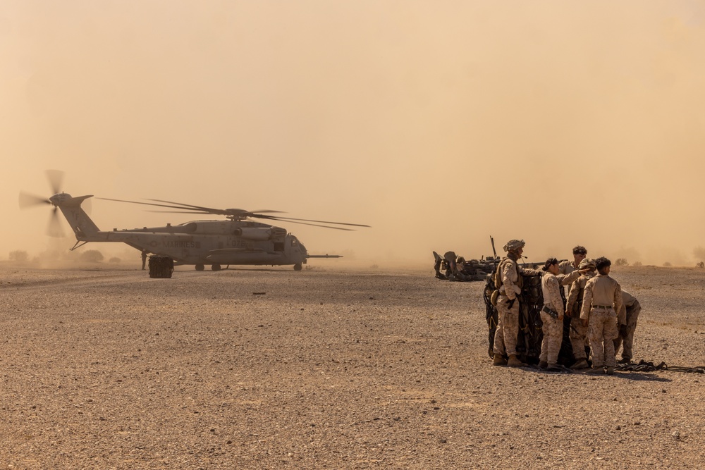 8th Engineer Support Battalion Conducts Helicopter Support Team operations during Weapons and Tactics Instructor Course 1-25