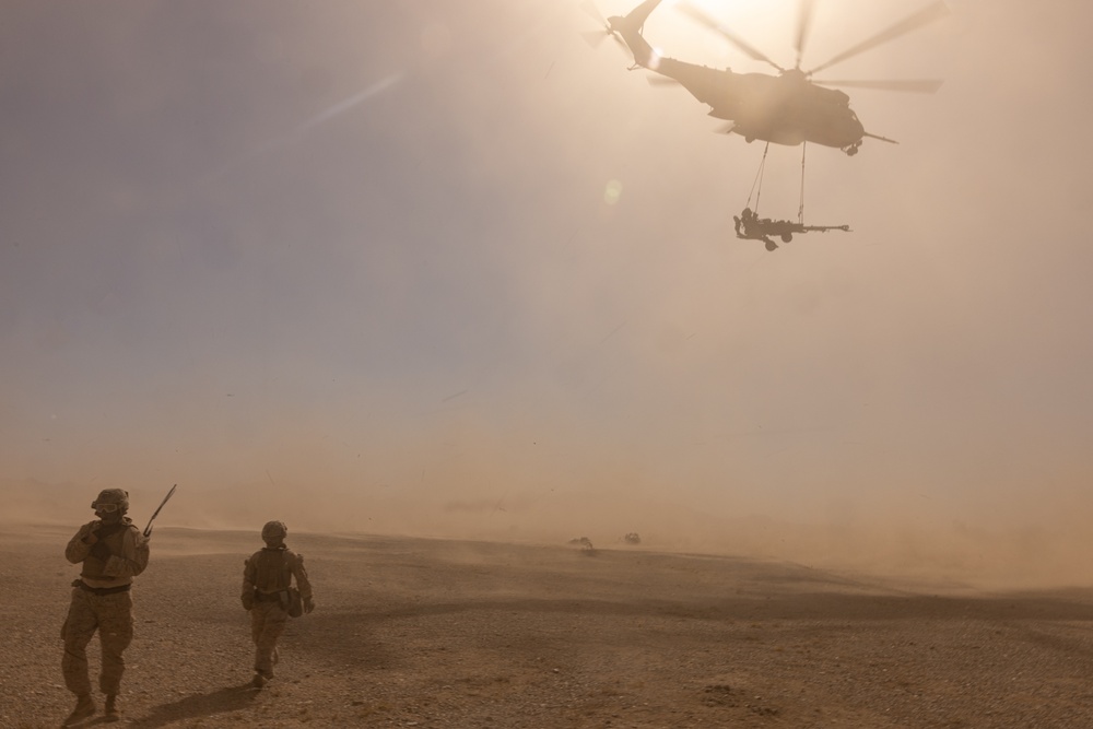 8th Engineer Support Battalion Conducts Helicopter Support Team operations during Weapons and Tactics Instructor Course 1-25