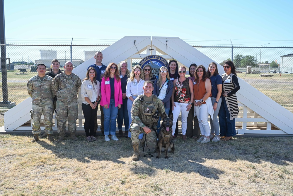 Mighty 97th spouses tour base