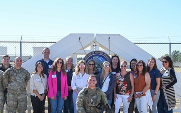 Mighty 97th spouses tour base