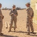 Brig Gen. Hennigan Visits Marines with 8th Engineer Support Battalion during Weapons and Tactics Instructor course 1-25