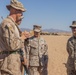 Brig Gen. Hennigan Visits Marines with 8th Engineer Support Battalion during Weapons and Tactics Instructor course 1-25