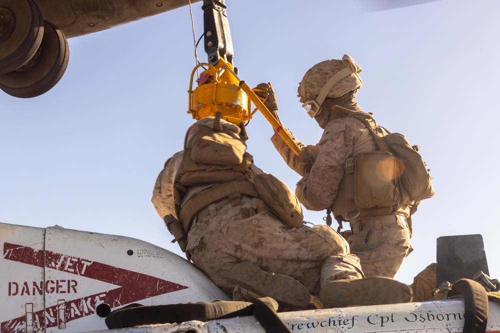 Brig Gen. Hennigan Visits Marines with 8th Engineer Support Battalion during Weapons and Tactics Instructor course 1-25