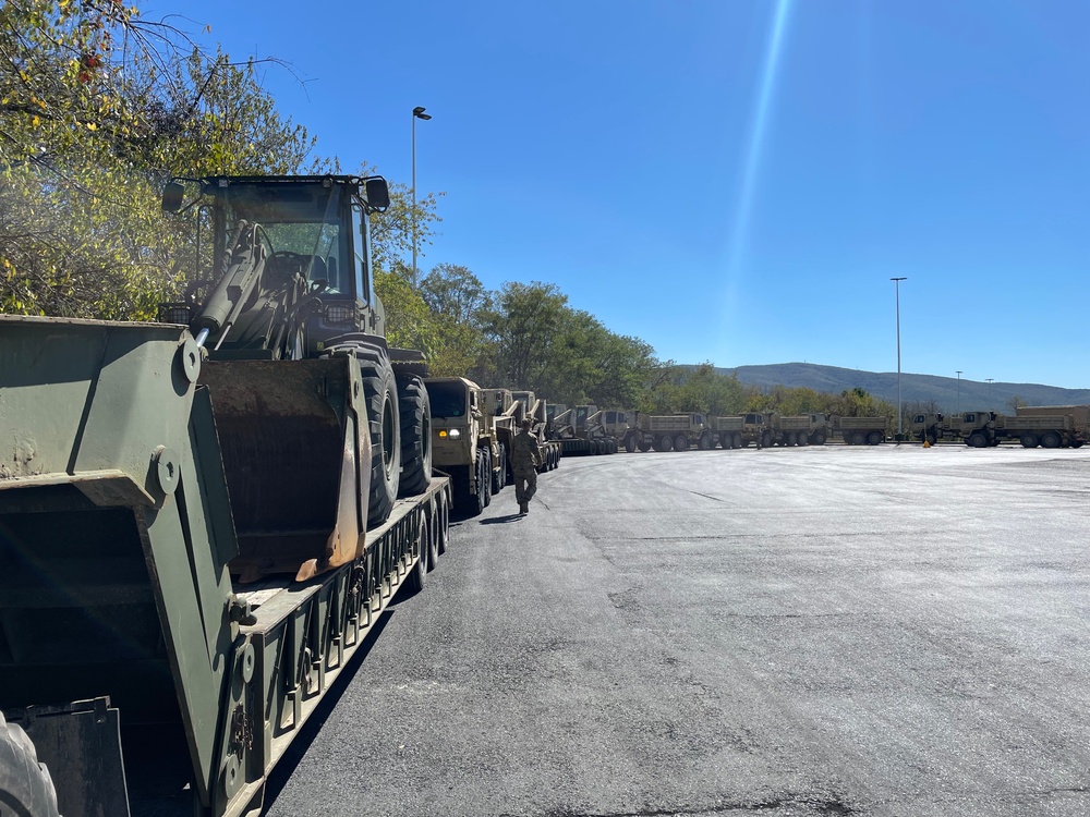 West Virginia Guard deploys to Flordia for Hurricane Milton response