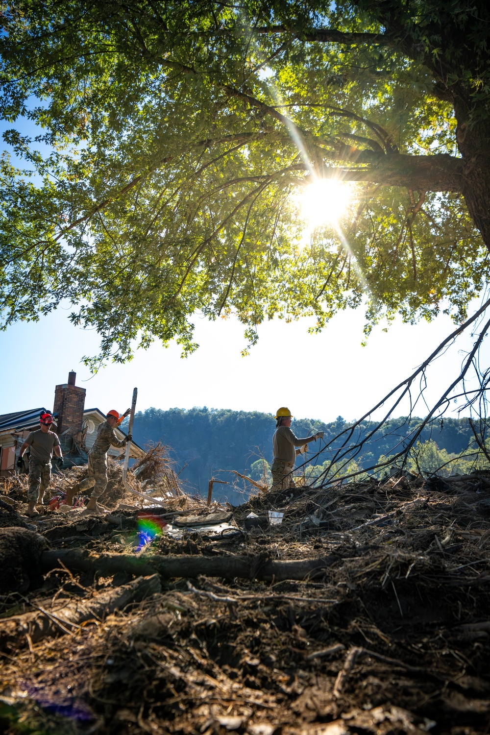 Tennessee Air National Guardsmen support hurricane relief efforts