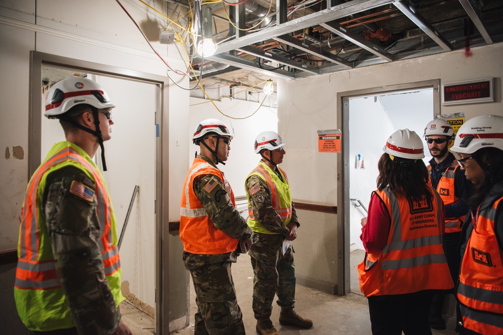 USACE North Atlantic Division Commander visits Capital Area projects