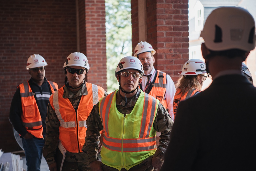 USACE North Atlantic Division Commander visits Capital Area projects