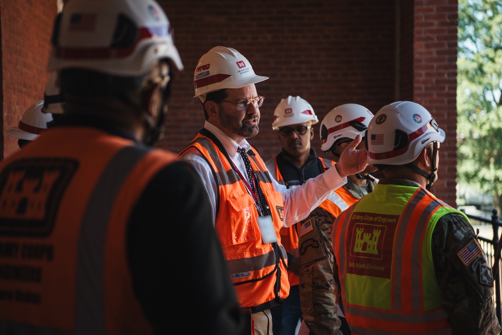 USACE North Atlantic Division Commander visits Capital Area projects