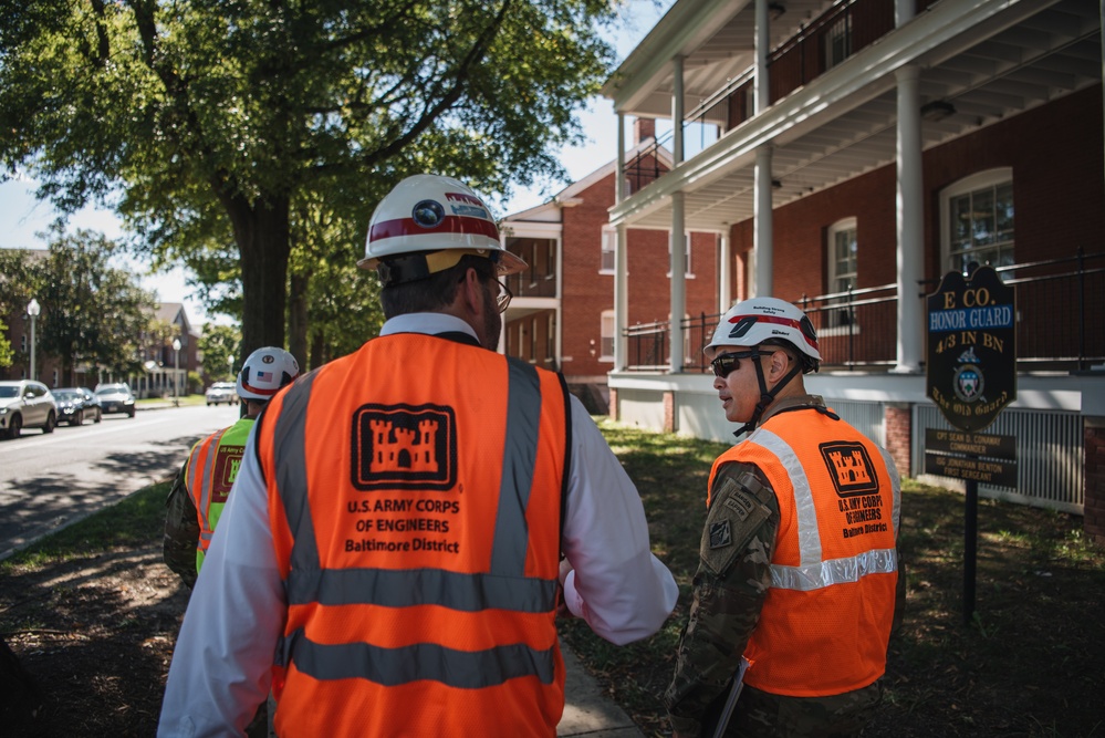 USACE North Atlantic Division Commander visits Capital Area projects