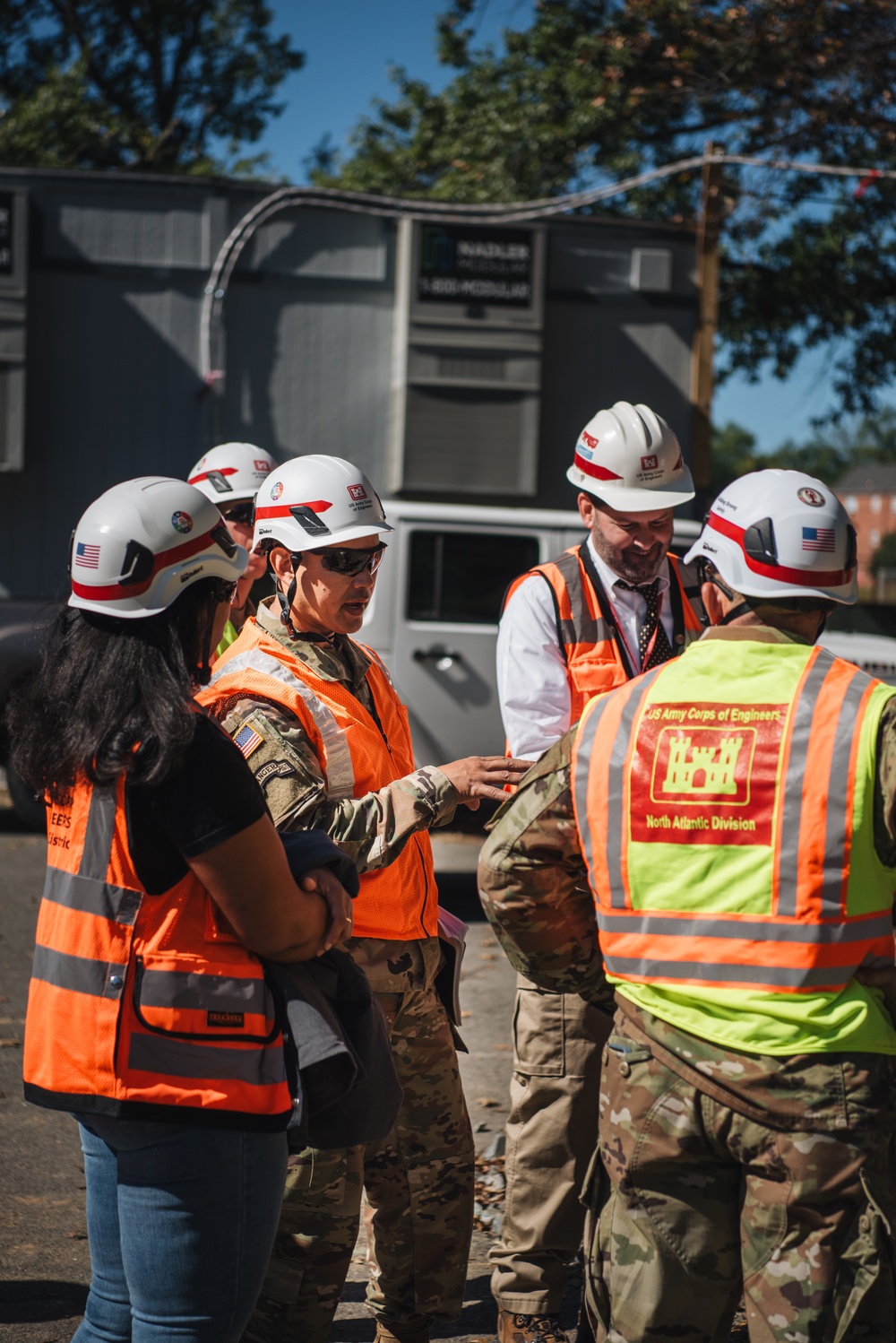 USACE North Atlantic Division Commander visits Capital Area projects