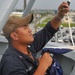 USS Frank Cable (AS40) Departs Apra Harbor, Guam