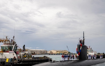 USS Annapolis Returns Home