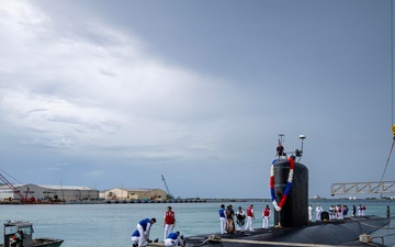 USS Annapolis Returns Home to Naval Base Guam Following Indo-Pacific Deployment