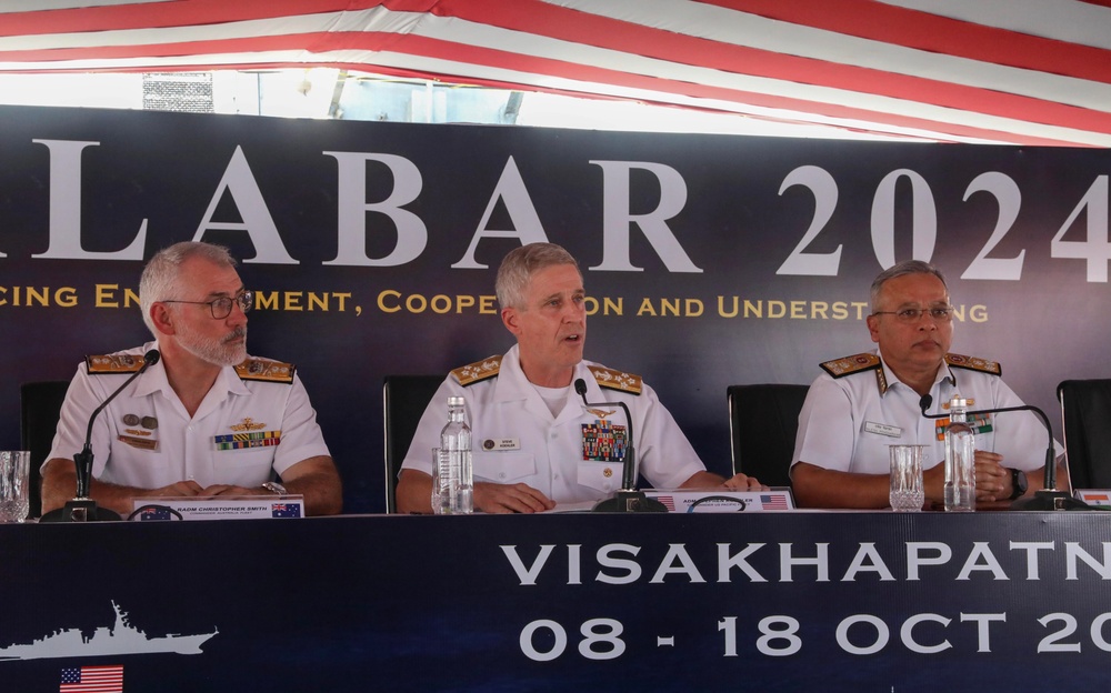 India hosts Australia, Japan and U.S. forces in Exercise Malabar 2024