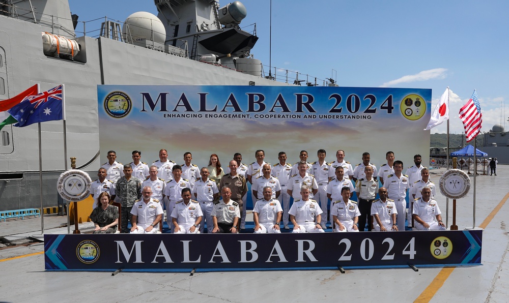 India hosts Australia, Japan and U.S. forces in Exercise Malabar 2024