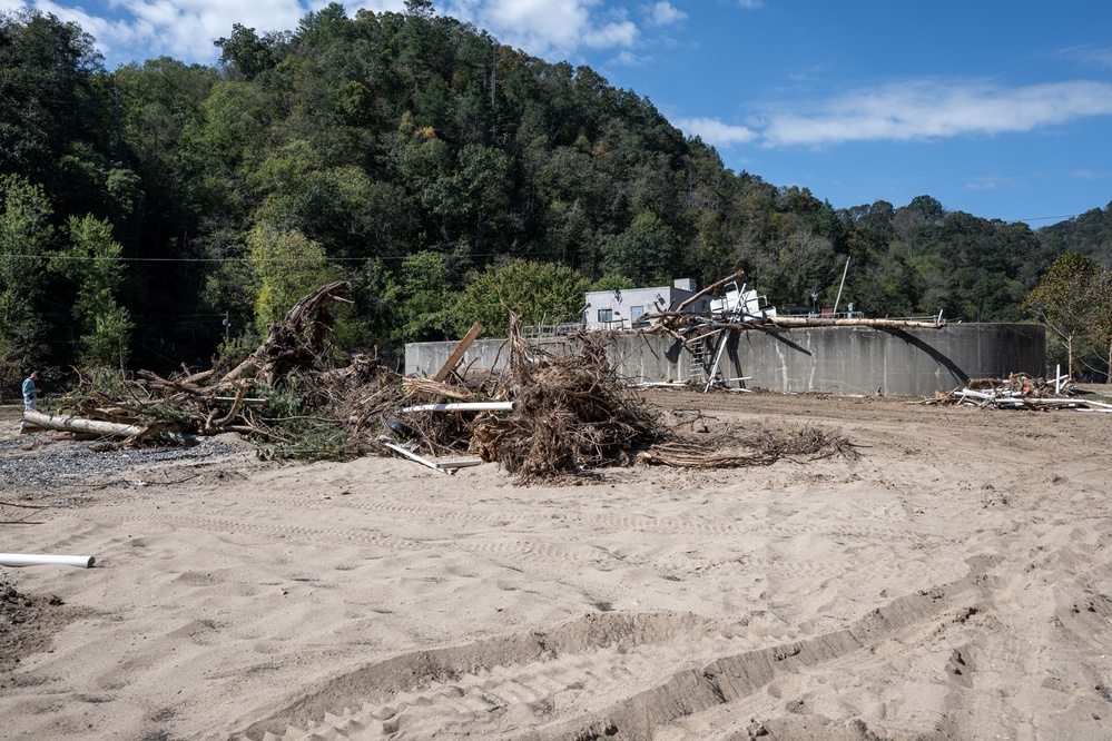 USACE assists town of Marshall, North Carolina public works