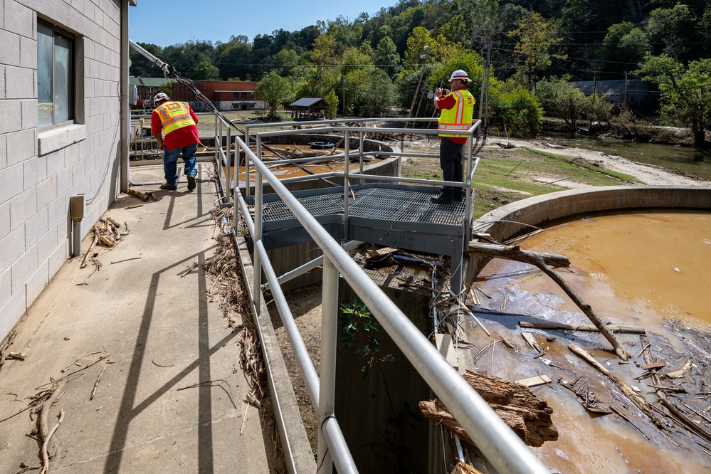 USACE assists town of Marshall, North Carolina public works