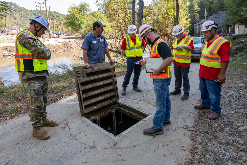 USACE assists town of Marshall, North Carolina public works
