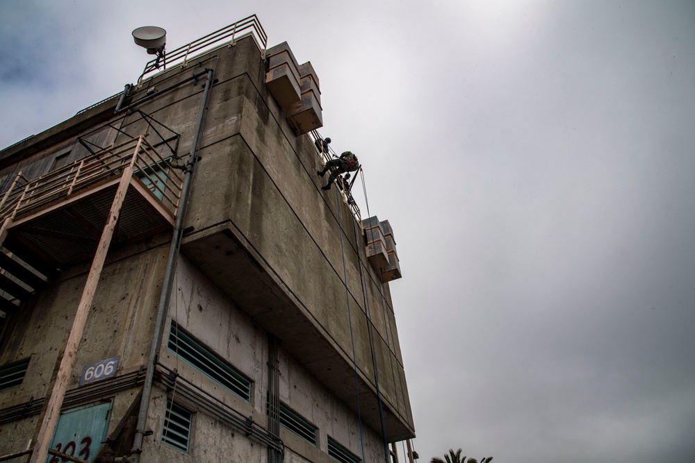 U.S. Navy Sailors and Marines participate in Search and Rescue Training with local San Francisco Fire Department Search and Rescue Team