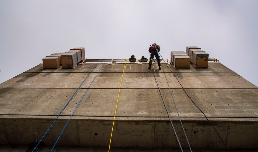 U.S. Navy Sailors and Marines participate in Search and Rescue Training with local San Francisco Fire Department Search and Rescue Team