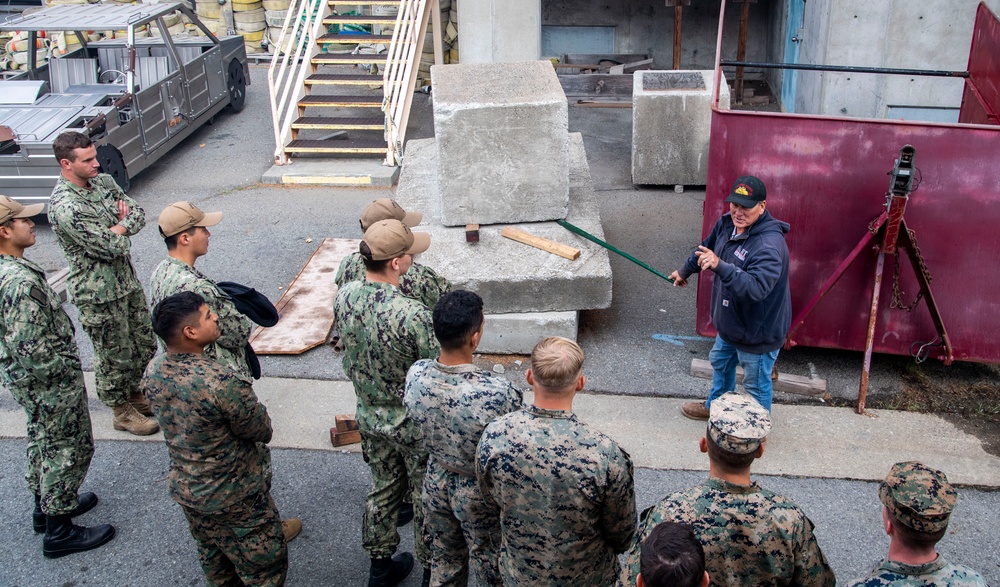 U.S. Navy Sailors and Marines participate in Search and Rescue Training with local San Francisco Fire Department Search and Rescue Team