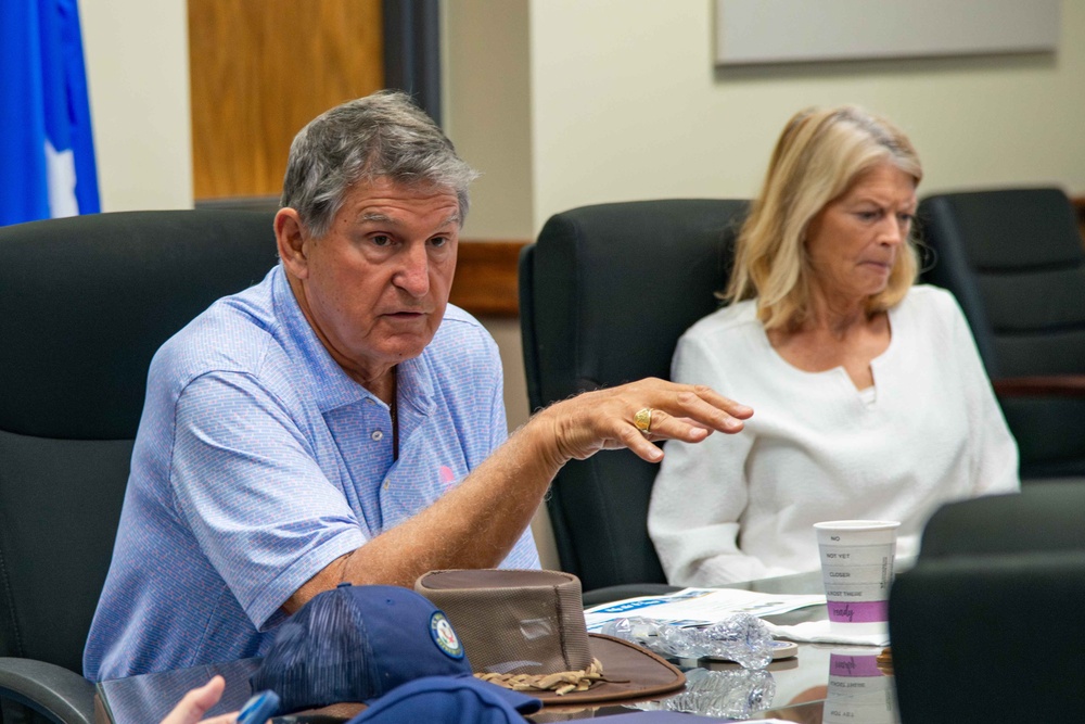 Manchin Leads Bipartisan Visit to Guam to Discuss National Security and Energy with Military Leaders