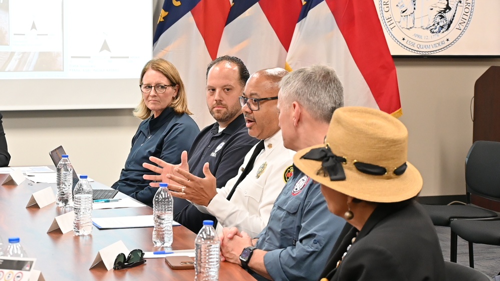 VP Harris Visits North Carolina, Meets with Local Officials on Helene Relief