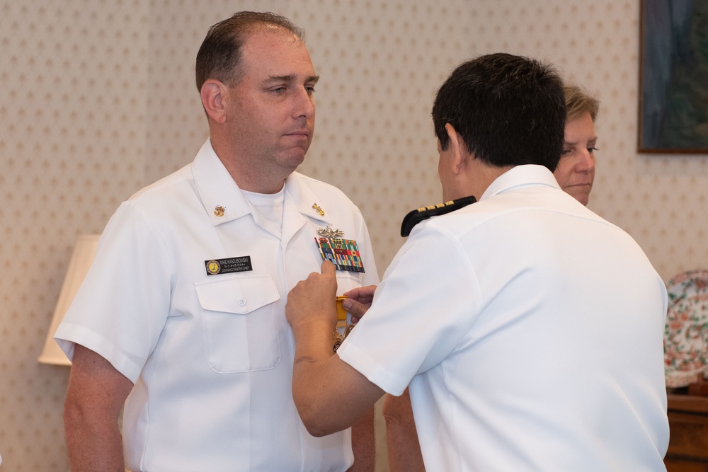 U.S. Navy Leaders Receive Peruvian Medal of Honor