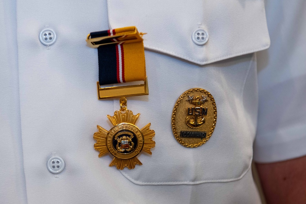 U.S. Navy Leaders Receive Peruvian Medal of Honor