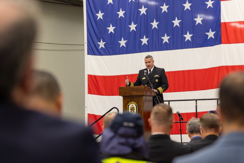 U.S. Armed Forces and local leadership gather for a Senior Leaders Seminar aboard USS Tripoli (LHA 7)