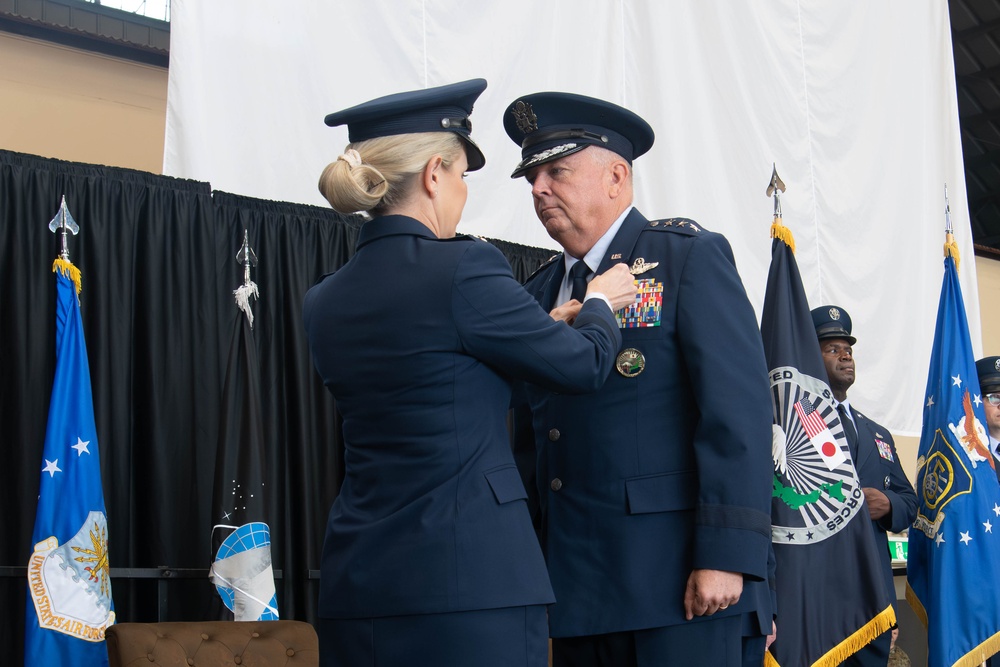 USFJ, 5AF changes command