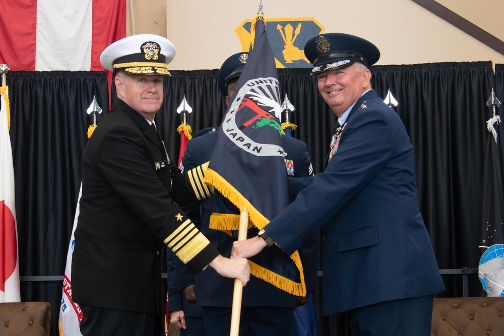 USFJ, 5AF changes command