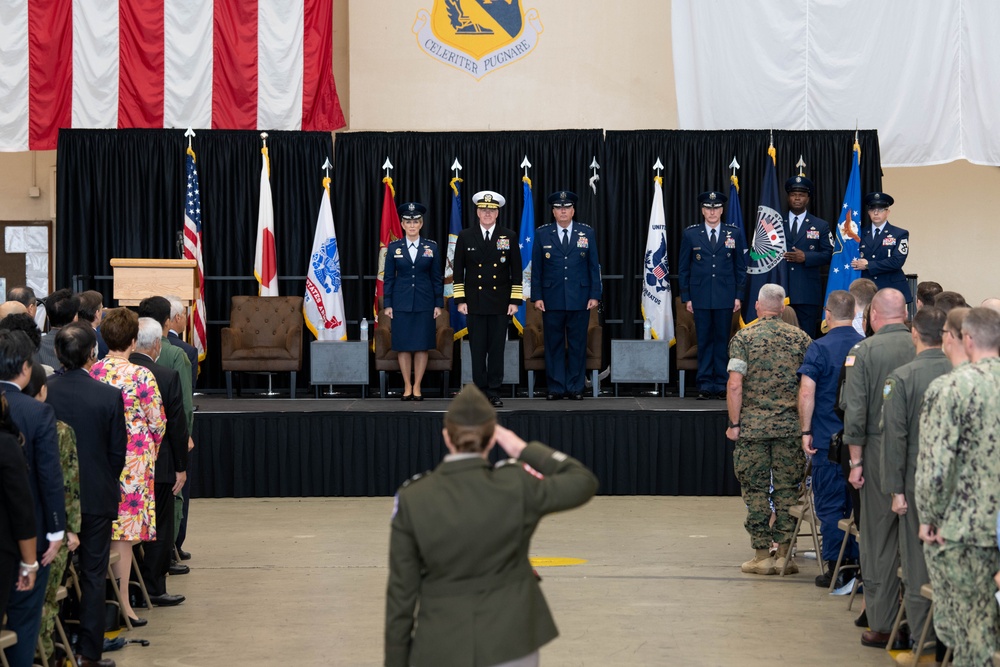 USFJ, 5AF changes command