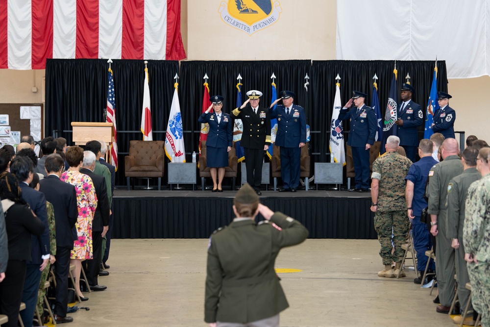 USFJ, 5AF changes command