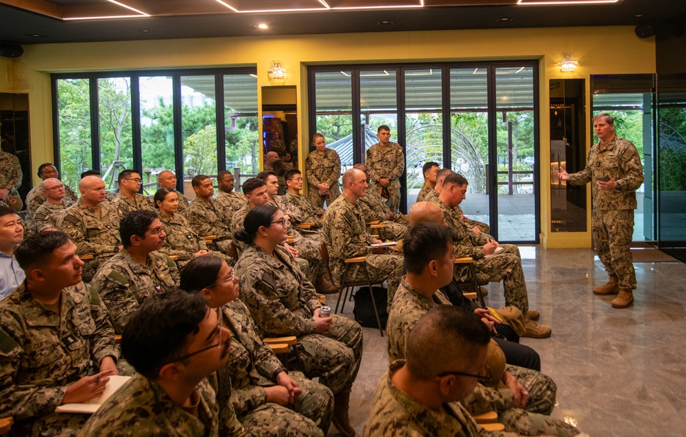 Vice Adm. Kacher Visits South Korea