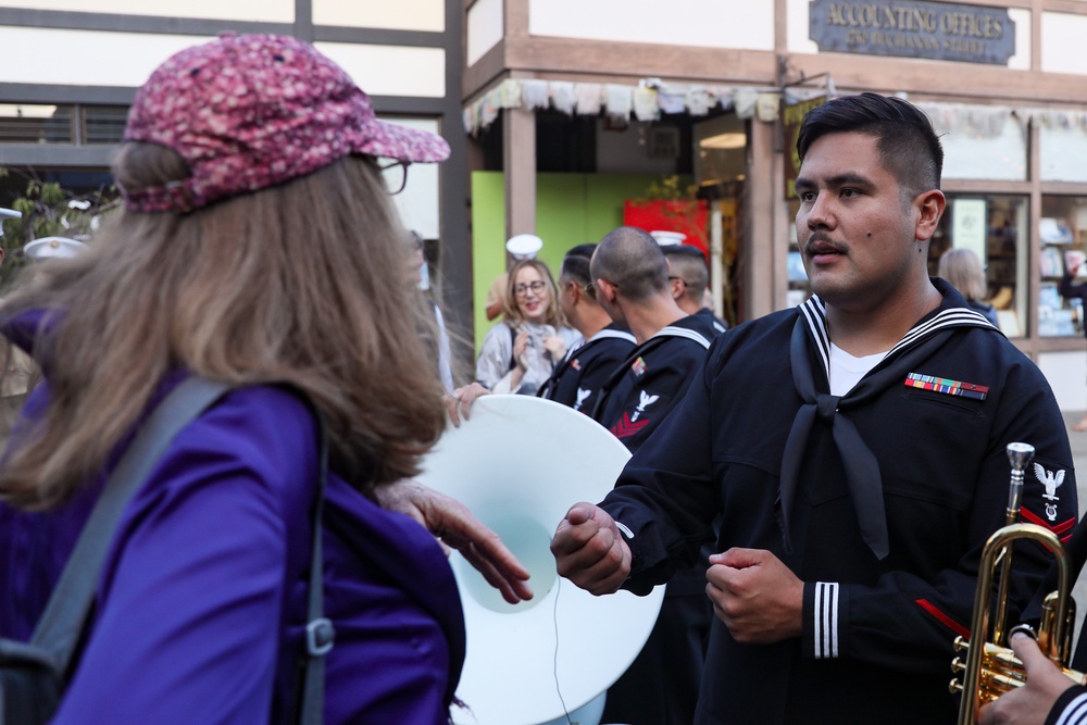 San Francisco Fleet Week 2024: NRSW Brass Band Performs at Japantown
