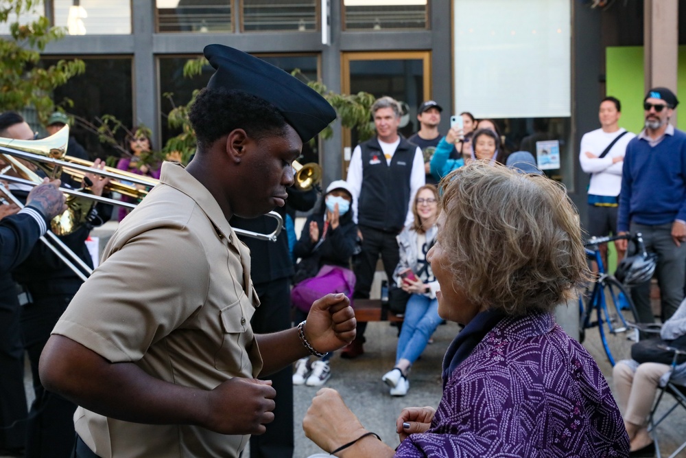 San Francisco Fleet Week 2024: NRSW Brass Band Performs at Japantown