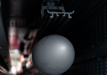 USS George Washington Sailors upload NATO Seasparrow Missile System
