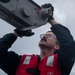 USS George Washington Sailors upload NATO Seasparrow Missile System