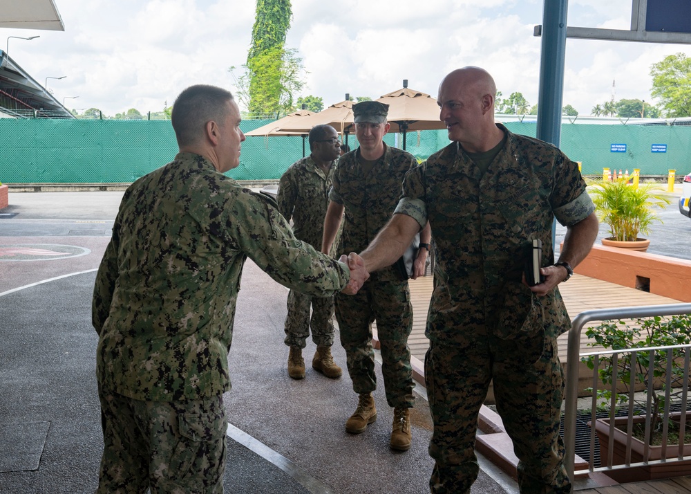 Maj. Gen. Daniel Shipley Visits COMLOGWESTPAC, October 9, 2024