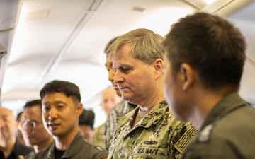 Vice Adm. Kacher Visits South Korea